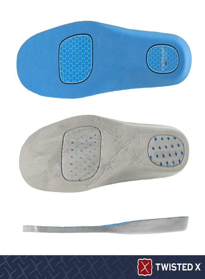 Twisted X Women’s Cellsole Regular Round Toe Shoe Pad Orthotic Inserts for All Day Comfort and Support, 6 - Image 2